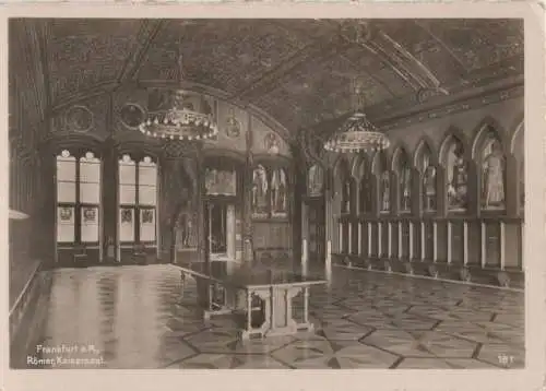 Frankfurt Main - Römer - Kaisersaal