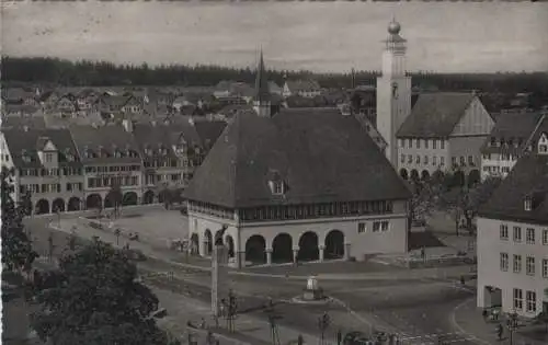 Freudenstadt - Partie auf dem Markt - 1960