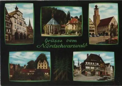 Schwarzwald - u.a. Nagold, Hotel Post - 1978