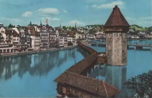 Schweiz - Luzern - Schweiz - Kappelbrücke