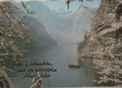 Königssee - Winter und Weihnachtsgüße - 1989