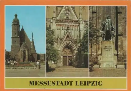 Leipzig - u.a. Thomaskirche - 1994