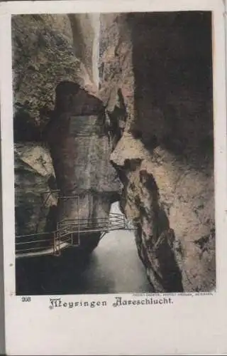 Schweiz - Schweiz - Meyringen - Meiringen - Aareschlucht - ca. 1925