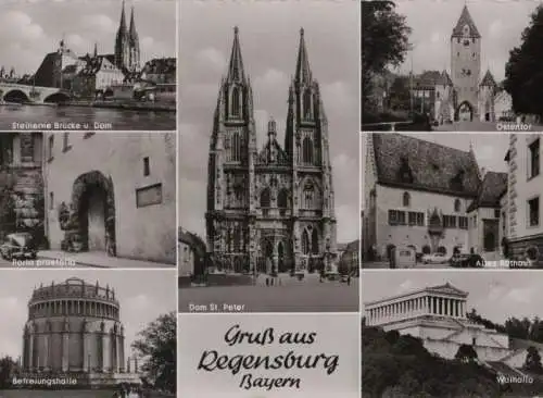 Regensburg - u.a. Porta praetoria - 1963