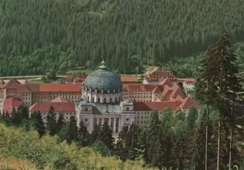 St. Blasien - Blick auf das Kloster - 1959