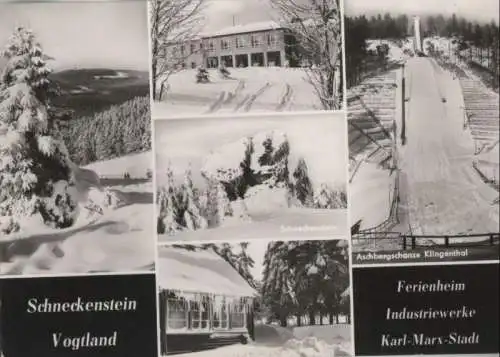 Tannenbergsthal, Schneckenstein - u.a. Aschbergschanze Klingenthal - 1973