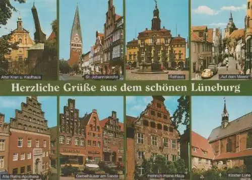 Grüße aus dem schönen Lüneburg - ca. 1985