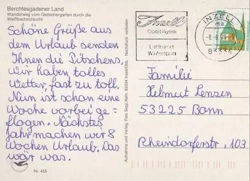 Alpenstraße - Weißbachschlucht