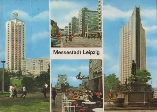 Leipzig - u.a. Wohnhochhaus - 1976