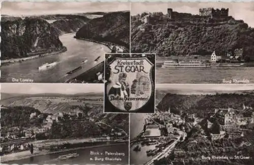 St. Goar - u.a. Burg Rheinfels - 1963