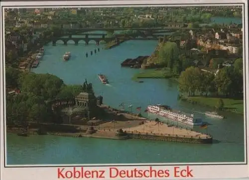 Koblenz - Deutsches Eck - ca. 1995