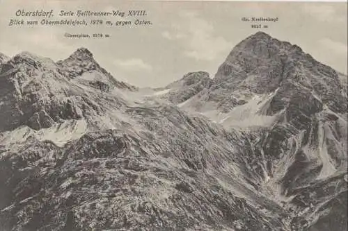 Oberstdorf - Blick vom Obermädelejoch