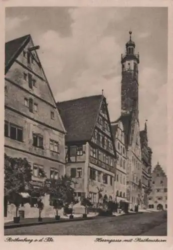 Rothenburg - Herrngasse - ca. 1950