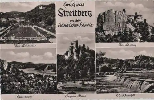 Wiesenttal, Streitberg - u.a. Streitburg - ca. 1960