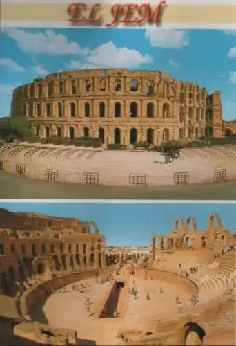 Tunesien - Tunesien - El Jem - mit 2 Bildern - ca. 1995