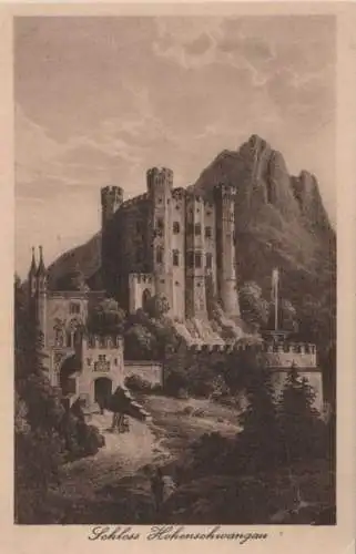 Schwangau, Hohenschwangau - ca. 1935