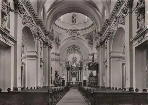 Fulda - Dom, Hauptschiff - ca. 1960