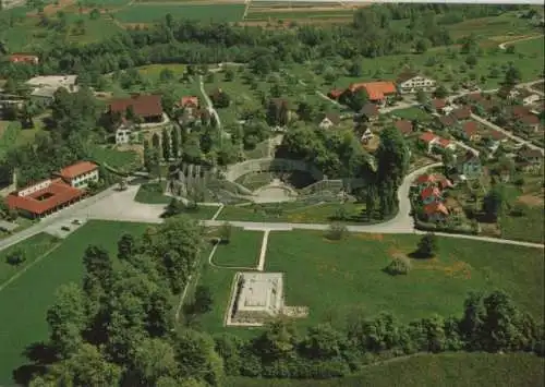 Schweiz - Schweiz - Augst - Augusta Raurica, Flugaufnahme - ca. 1980