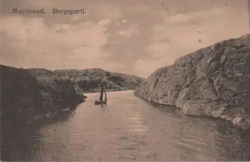 Schweden - Schweden - Marstrand - Bergsparti - 1912