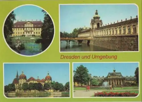 Dresden - und Umgebung, u.a. Schloß Moritzburg - 1982