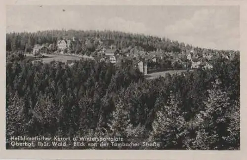 Oberhof von Tambacher Straße - ca. 1955