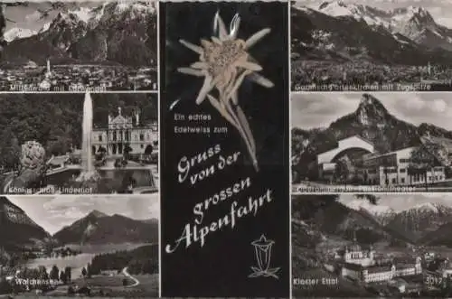 Alpen - u.a. Garmisch-Partenkirchen - ca. 1960