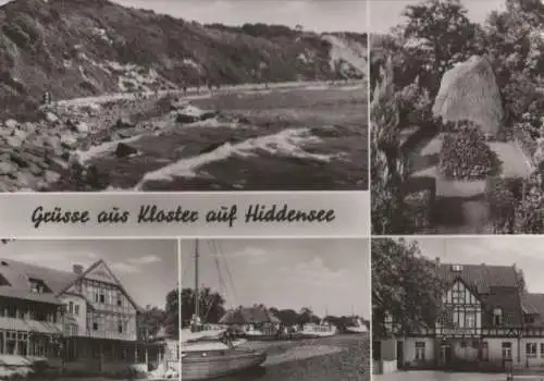 Hiddensee - Kloster, u.a. Hafen - 1976