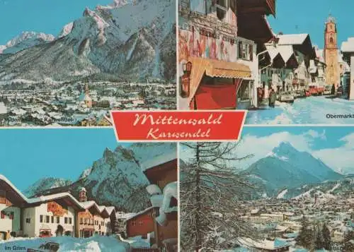 Mittenwald - u.a. Obermarkt - 1981