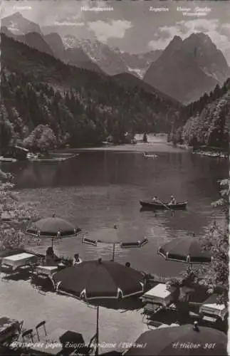 Riessersee - gegen Zugspitzgruppe - 1956