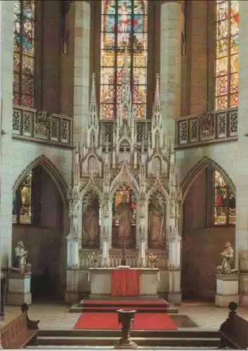 Wittenberg - Altar in der Schloßkirche - 1984