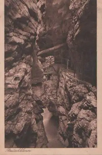 Breitachklamm bei Oberstdorf - ca. 1935