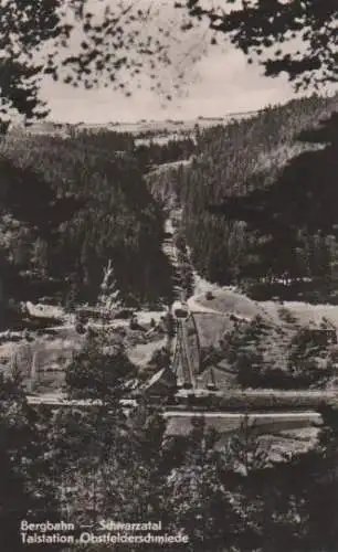 Schwarzatal Bergbahn - Obstfelderschmiede - ca. 1965