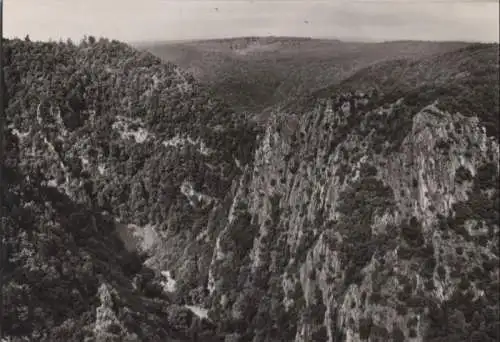 Thale - Blick vom Hexentanzplatz - ca. 1970