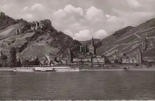 Bacharach - mit Burg Stahleck - 1959