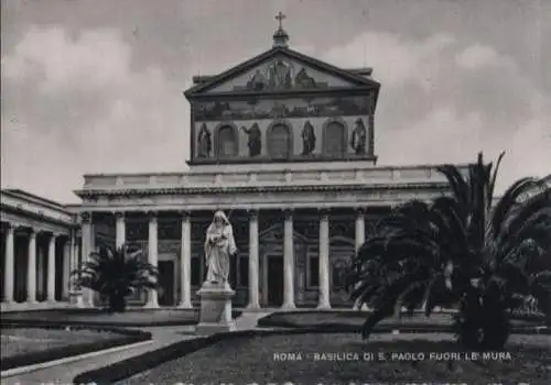 Italien - Italien - Rom - Roma - Basilica di S. Paolo Fuori le Mura - ca. 1960