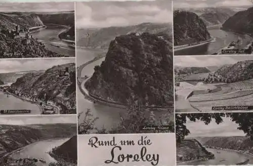 Loreley - mit Umgebung, u.a. Freilichtbühne - 1964