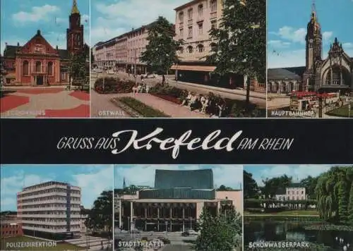 Krefeld - u.a. St. Dionysius - 1976