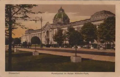 Düsseldorf - Kunstpalast, Kaiser Wilhelm-Park - 1923