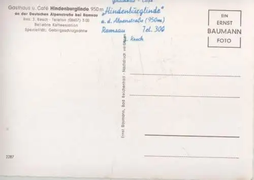 Ramsau - Gasthaus Hindenburglinde