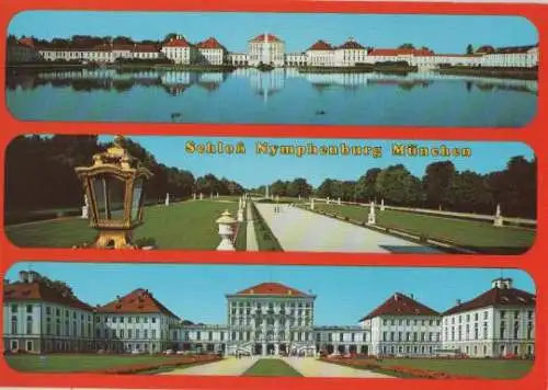 München - Nymphenburg - 3 Bilder - ca. 1985