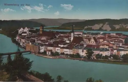 Wasserburg am Inn - koloriert