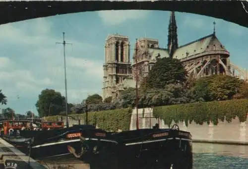Frankreich - Frankreich - Paris - Notre-Dame et la Seine - 1972