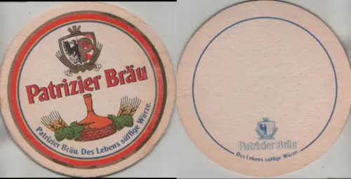 Bierdeckel rund - Patrizier