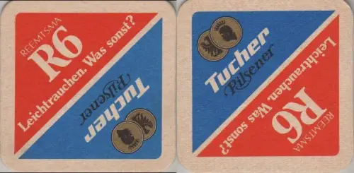 Bierdeckel quadratisch - Tucher - R6