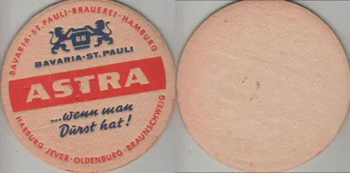 Bierdeckel rund - Astra