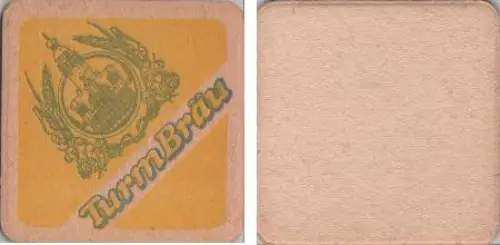Bierdeckel quadratisch - Turm-Bräu
