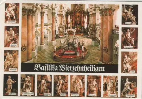 Bad Staffelstein, Vierzehnheiligen - die Heiligen