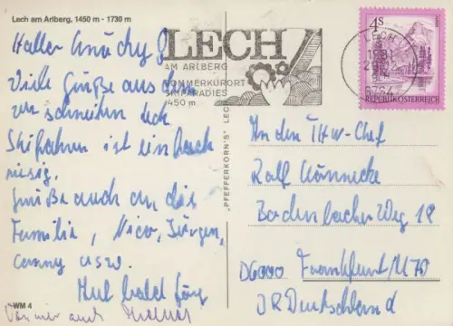 Österreich - Lech - Österreich - 4 Bilder