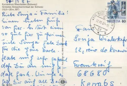 Schweiz - Rheinfelden - Schweiz - 4 Bilder