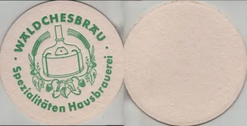 Bierdeckel rund - Wäldchesbräu